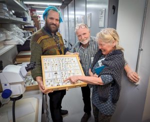 Dan Hall, Dr George McGavin & Sarah © Dr Will Hawkes